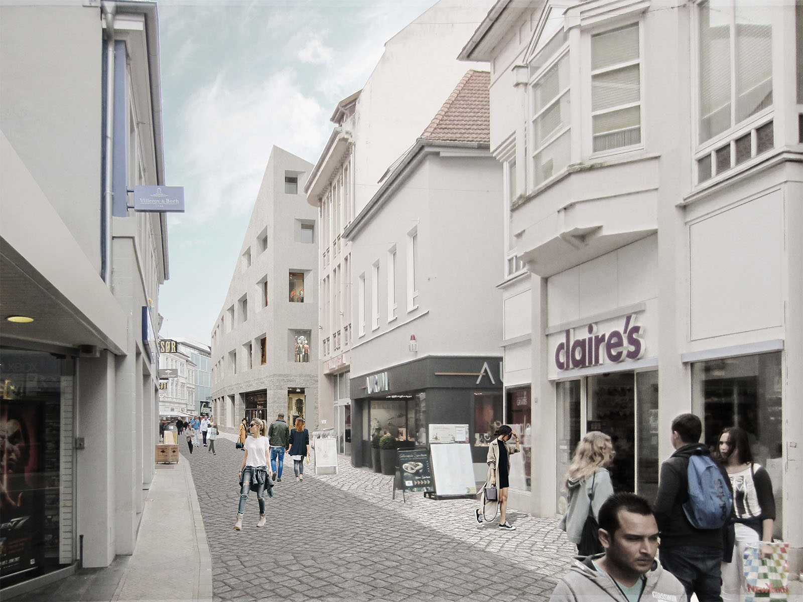 Perspektive Gasse