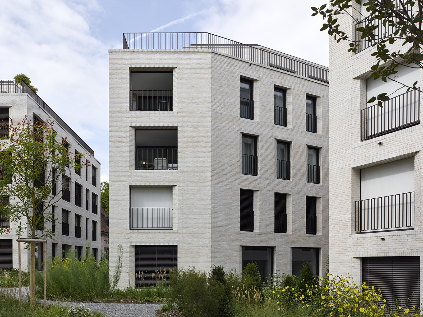 Blick in die Quartiersmitte