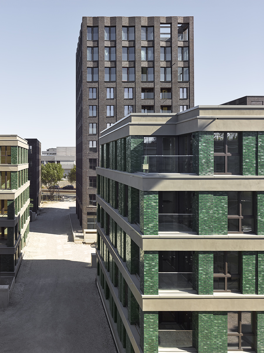 Außenflächen des Quartiers