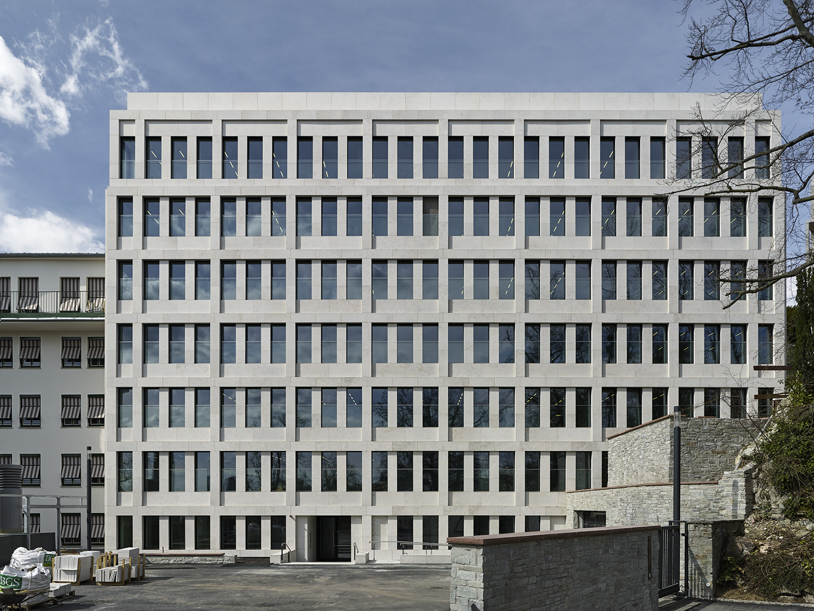 Sonnenberger Strasse Wiesbaden, Kureck, Ansicht Neubau-Fassade